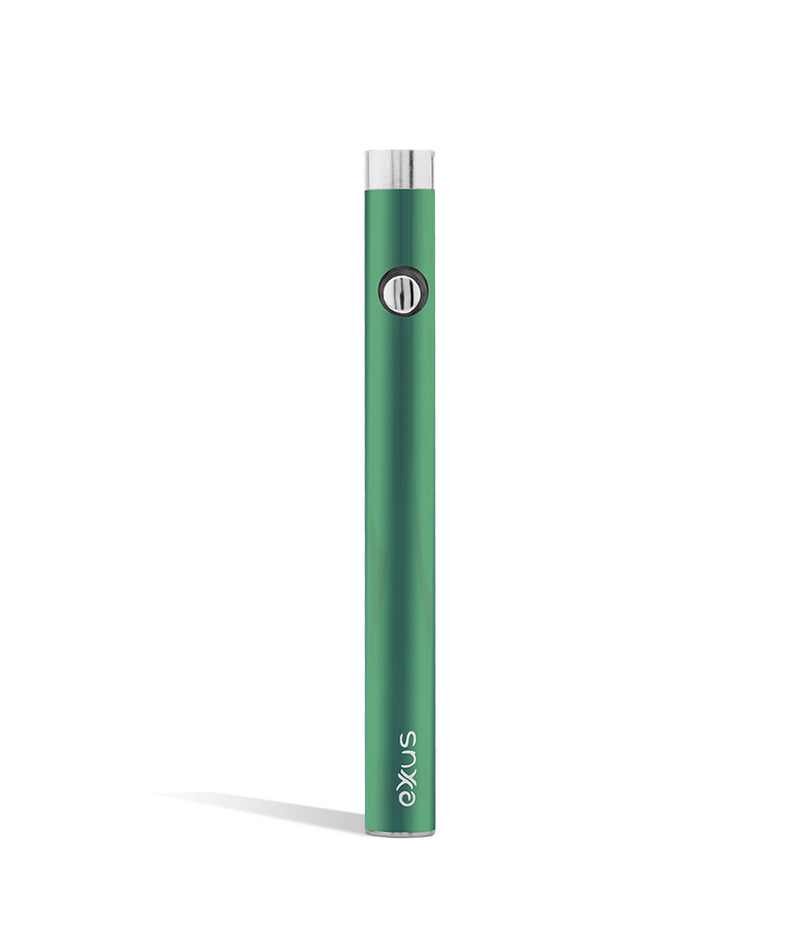 Cosmic Green front Exxus Vape Slim VV Cartridge Vaporizer on white background
