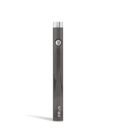 Gunmetal front Exxus Vape Slim VV Cartridge Vaporizer on white background