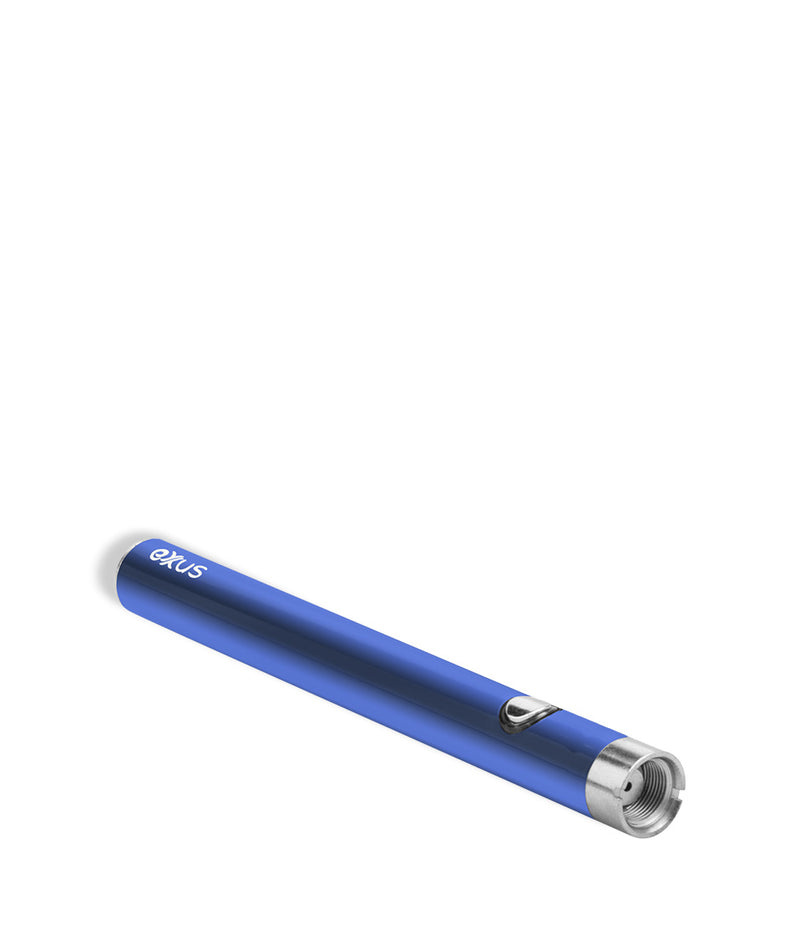 Cosmic Blue top Exxus Vape Slim VV Cartridge Vaporizer on white background