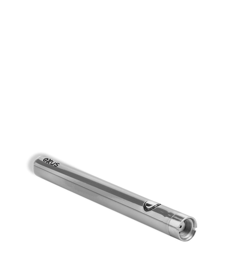 Silver top Exxus Vape Slim VV Cartridge Vaporizer on white background