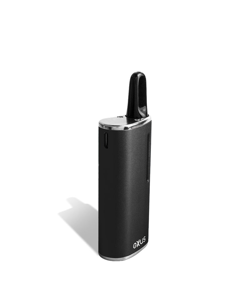 Black Exxus Vape Snap Cartridge Vaporizer on white background