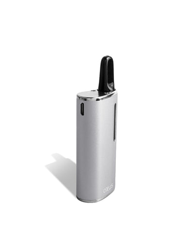 Silver Exxus Vape Snap Cartridge Vaporizer on white background