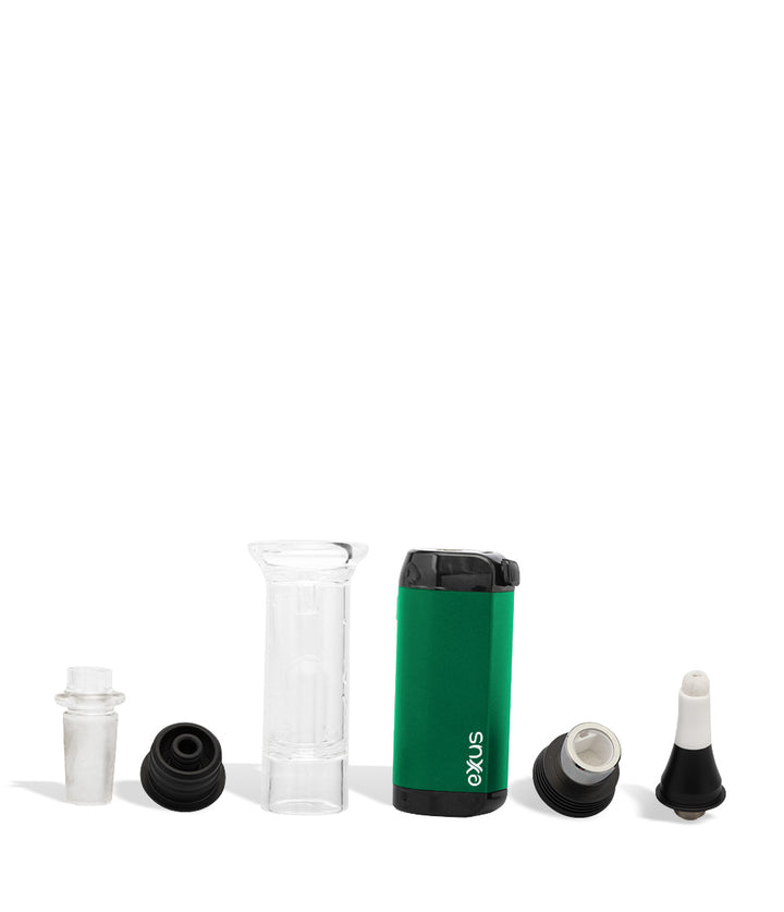 Green apart Exxus Vape VRS 3 in 1 Vaporizer on white background