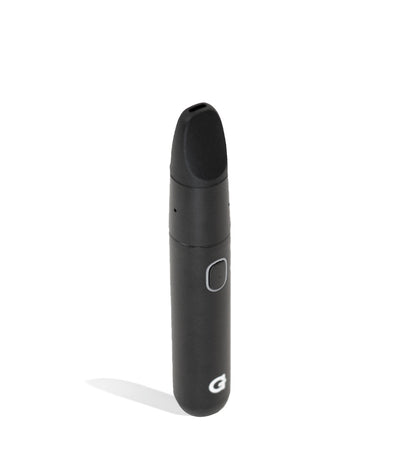 Black above view G Pen Micro Plus Portable Concentrate Vaporizer on white studio background