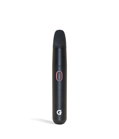 Black front view G Pen Micro Plus Portable Concentrate Vaporizer on white studio background
