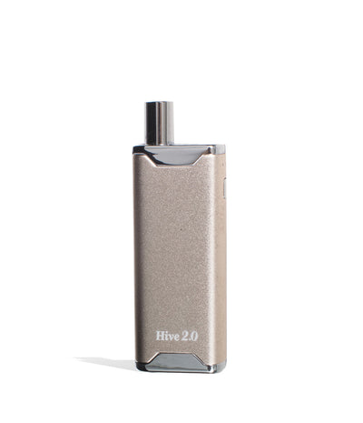 Gold front view Yocan Hive 2 Variable Voltage Concentrate Kit on white studio background