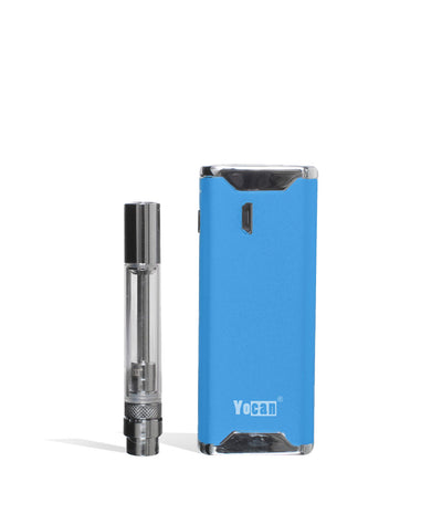 Blue Yocan Hive 2 Variable Voltage Concentrate Kit on white studio background
