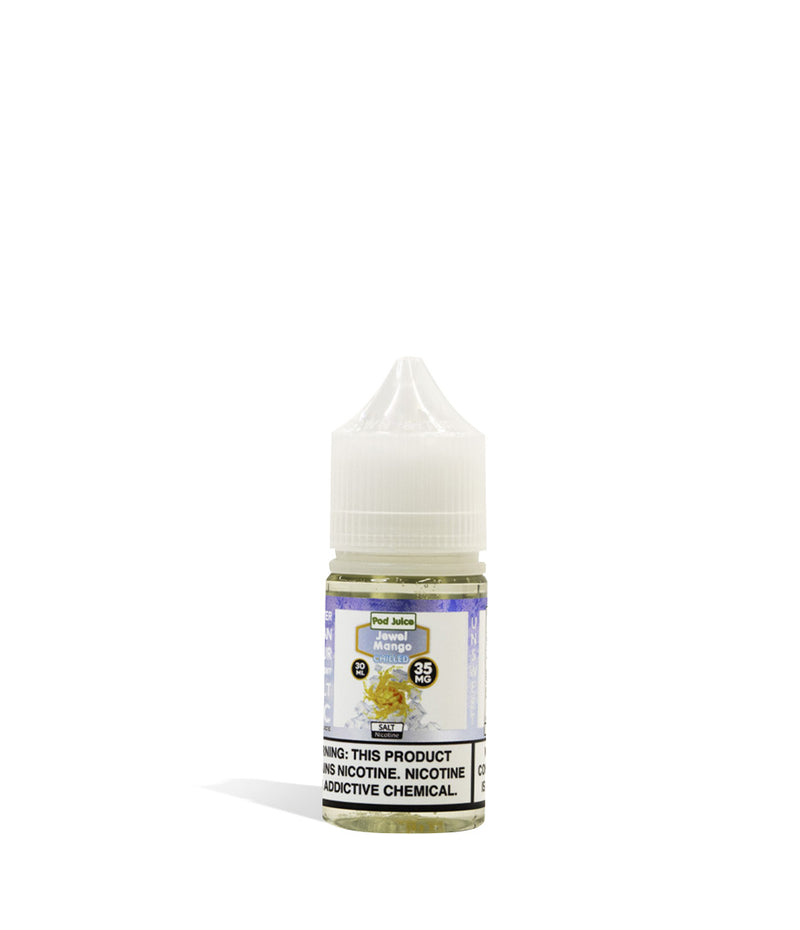 Jewel Mango Chilled Pod Juice Salt Nicotine 30ML 35MG on white background