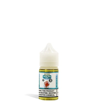 Jewel mint Lush Chilled Pod Juice Salt Nicotine 30ML 35MG on white background
