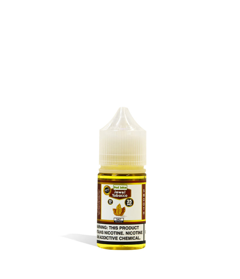 Jewel Tobacco Pod Juice Salt Nicotine 30ML 35MG on white background