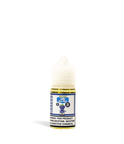 Jolly Blue Razz Pod Juice Salt Nicotine 30ML 35MG on white background