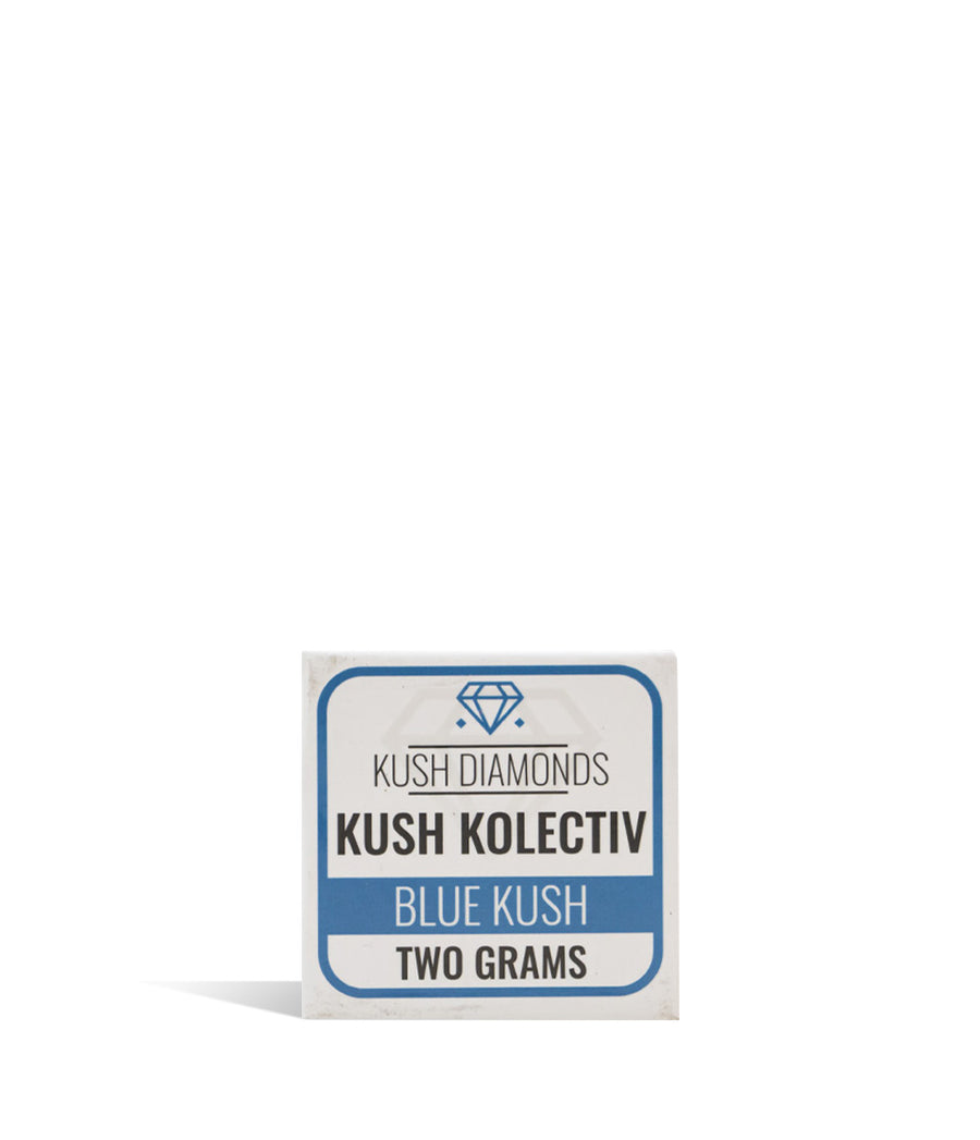 Blue Kush Kush Kolectiv D8 Concentrate Diamonds on white background