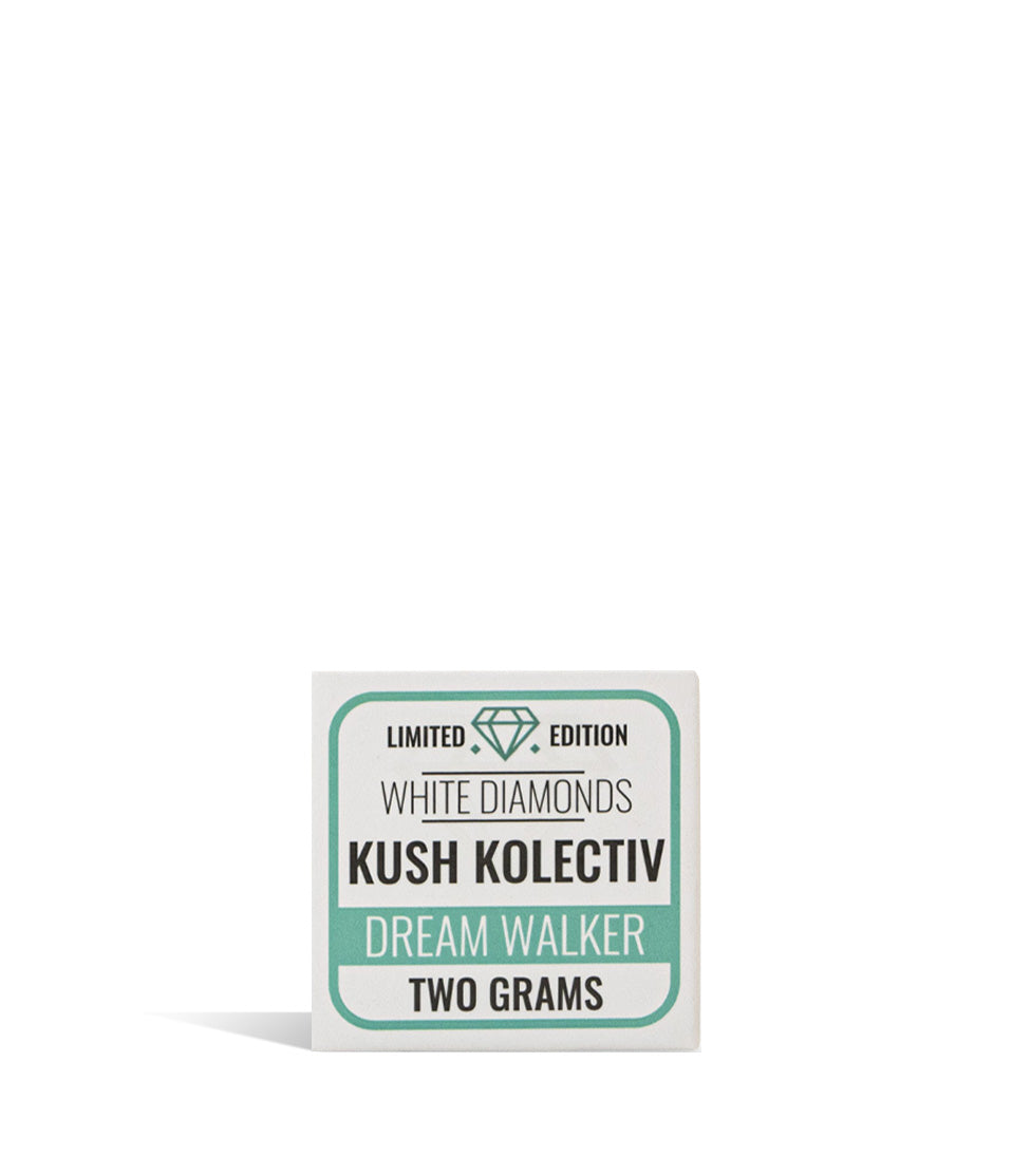 Dream Walker Kush Kolectiv White Diamond D8 Concentrate on white background