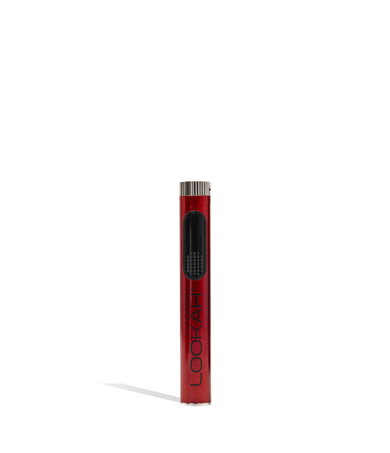 Red Lookah Firebee Cartridge Vaporizer Front View on White Background