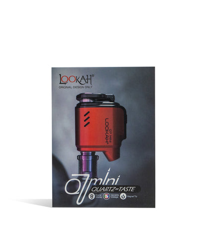 Red Lookah Q7 Mini ENail Banger packaging on white background