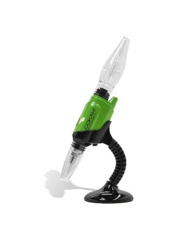 Green Lookah Seahorse X All In One Nectar Collector on white background