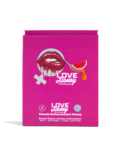 Female Love Bears Love Honey Enhancement Honey 12pk Packaging Front View on White Background