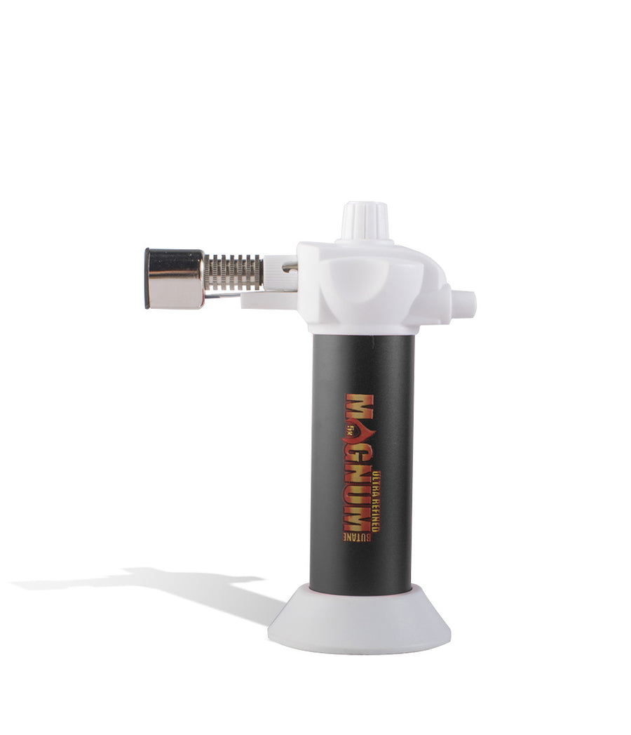 Black Magnum Torch 5.5' Mini Butane Torch on white background