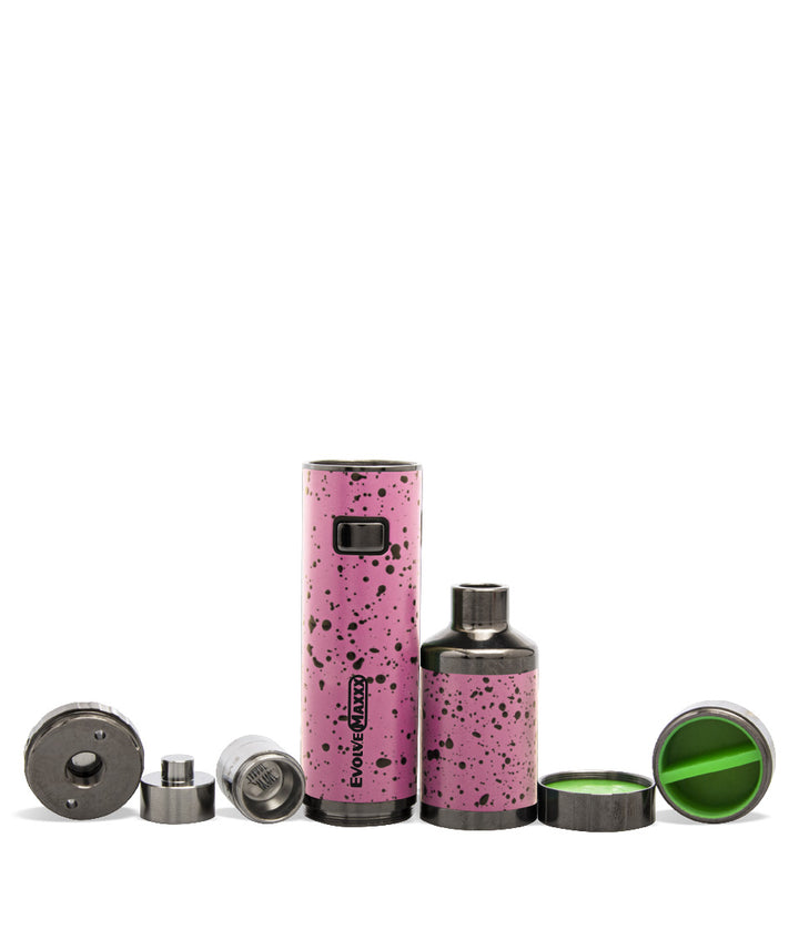 Pink Black Spatter apart Wulf Mods Evolve Maxxx 3 in 1 Kit on white background