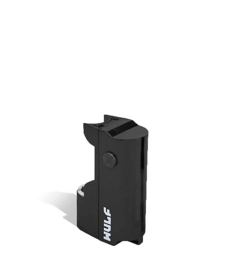 Black Tech above view Wulf Mods Micro Plus Cartridge Vaporizer on white background