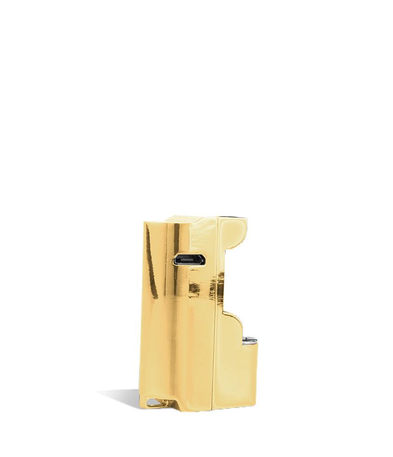 Gold back Wulf Mods Micro Plus Cartridge Vaporizer on white background