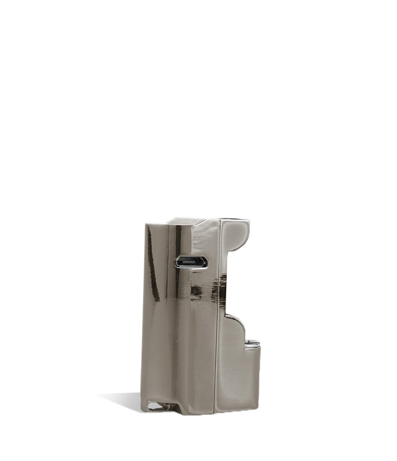 Gunmetal back Wulf Mods Micro Plus Cartridge Vaporizer on white background
