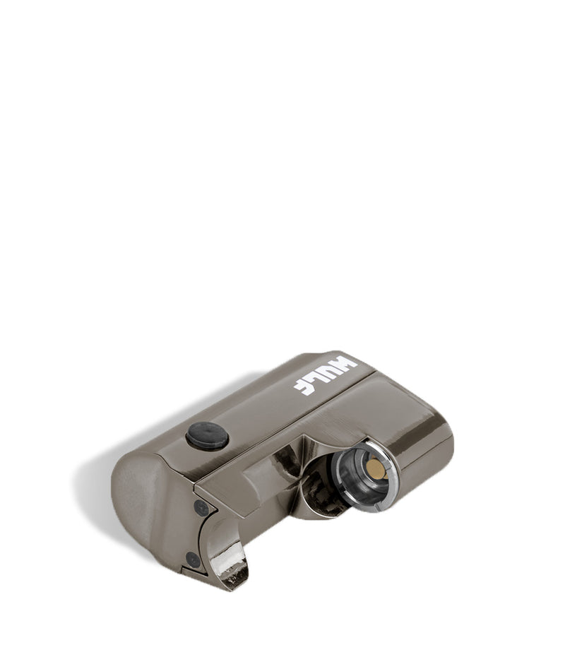 gunmetal down Wulf Mods Micro Plus Cartridge Vaporizer on white background