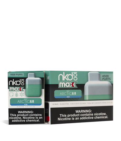 Arctic Air Ice Naked 100 Max Disposable 10pk on white background