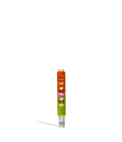 Neon Colored Silicone Wrapped Chillum 48pk Chillum 4 Front View on White Background