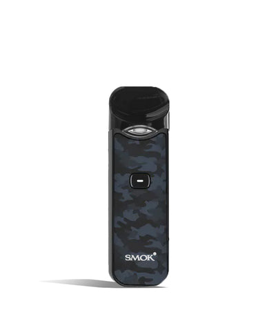 Black Camo front view SMOK Nord 1100 mAh Starter Kit on white studio background