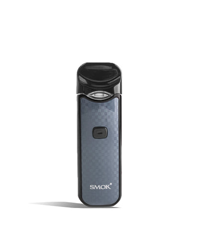 Black front view SMOK Nord 1100 mAh Starter Kit on white studio background