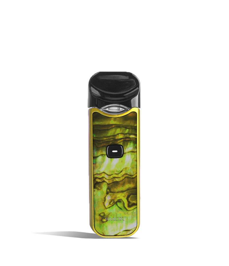 Gold Shell front view SMOK Nord 1100 mAh Starter Kit on white studio background