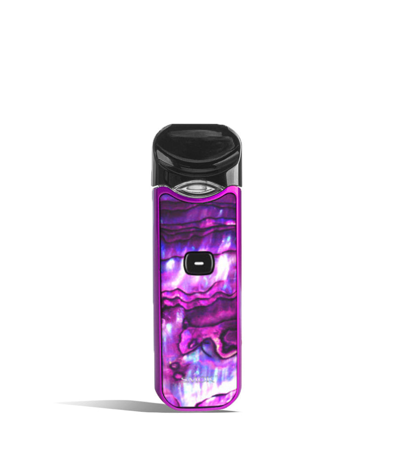 Purple Shell front view SMOK Nord 1100 mAh Starter Kit on white studio background