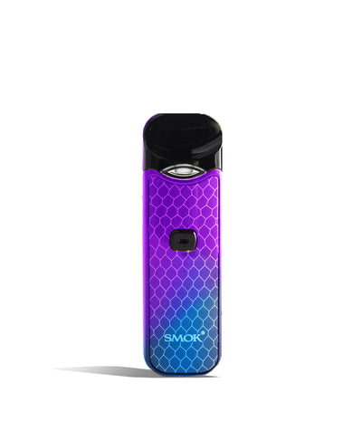 Prism Rainbow front view SMOK Nord 1100 mAh Starter Kit on white studio background