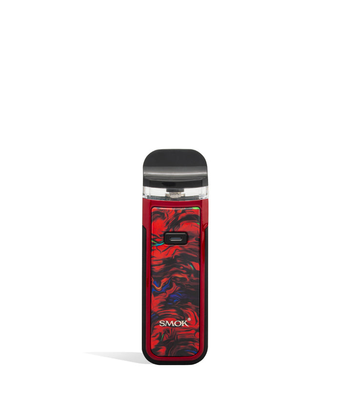 Fluid Red front view SMOK NORD X 60w Pod System on white background