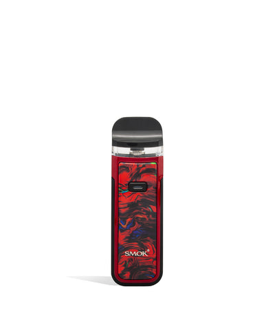 Fluid Red front view SMOK NORD X 60w Pod System on white background