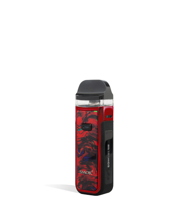 Fluid Red side view SMOK NORD X 60w Pod System on white background