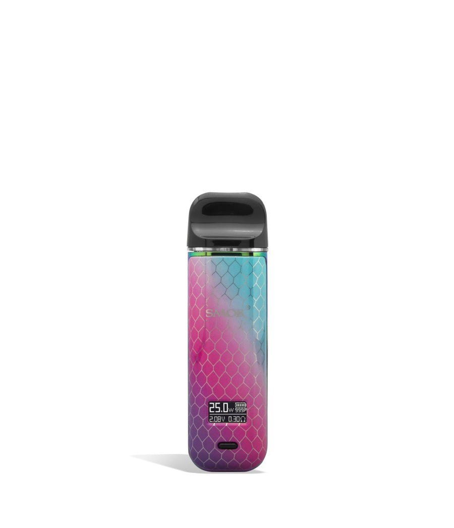 7 Color Cobra front SMOK NOVO X 25w Pod System on white background