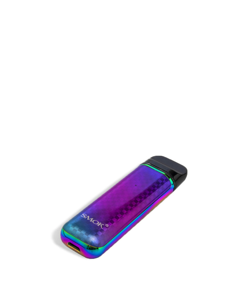 7 Color Carbon Fiber Bottom view SMOK NOVO 3 25w Pod Mod System on white background