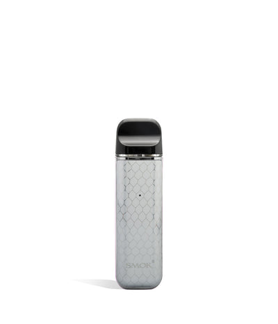Silver Cobra front SMOK NOVO 3 25w Pod Mod System on white background