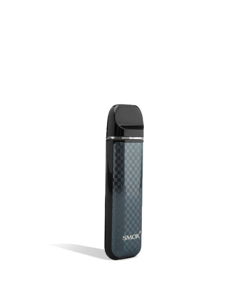 Black Carbon fiber side SMOK NOVO 3 25w Pod Mod System on white background