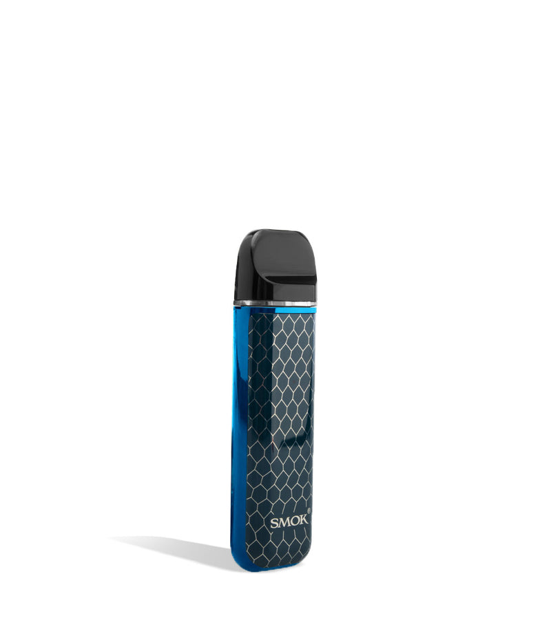 Blue Cobra side SMOK NOVO 3 25w Pod Mod System on white background