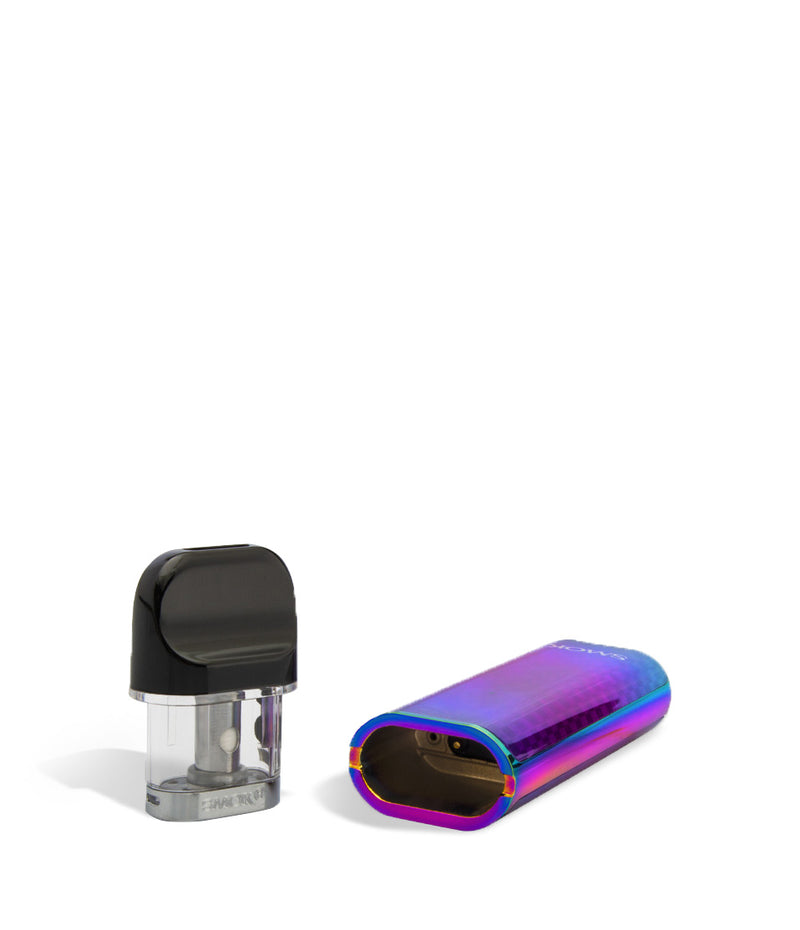 7 Color Carbon Fiber open SMOK NOVO 3 25w Pod Mod System on white background