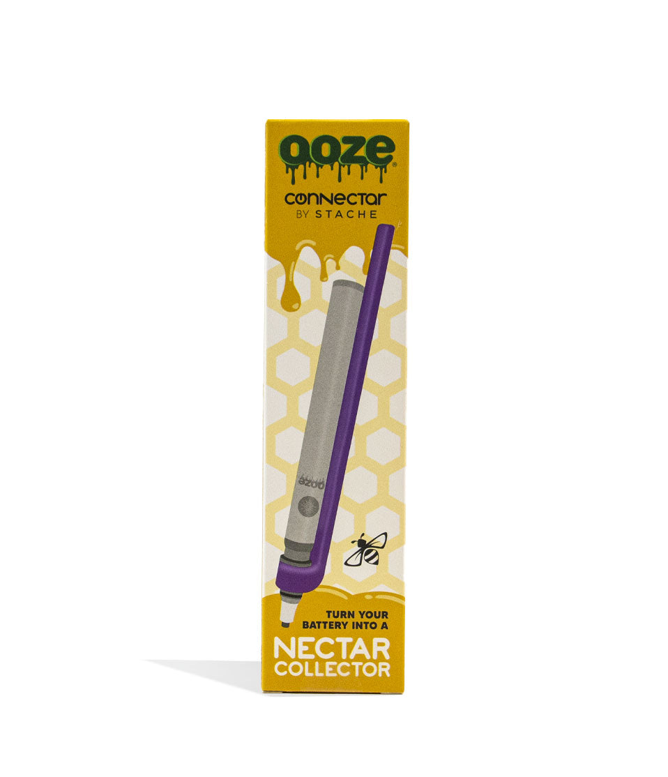 Purple Ooze ConNectar 510 Dab Straw Attachment Packaging Front View on White Background
