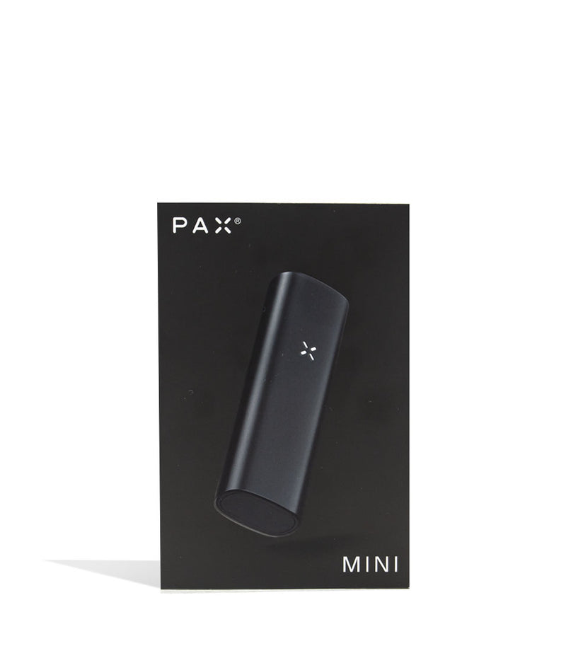 Onyx PAX Mini Portable Dry Herb Vaporizer Packaging Front View on White Background