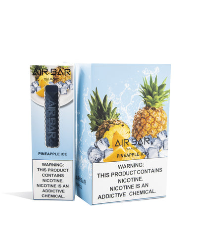 Pineapple Ice Air Bar Diamond Disposable 10pk on white studio background