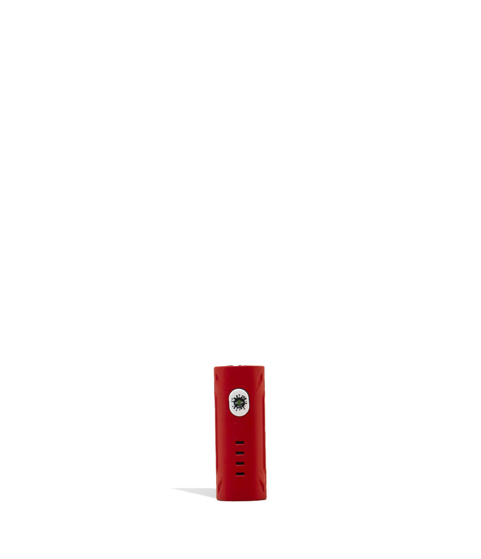 Red POP Hit 400mah VV Cartridge Vaporizer 10pk Front View on White Background