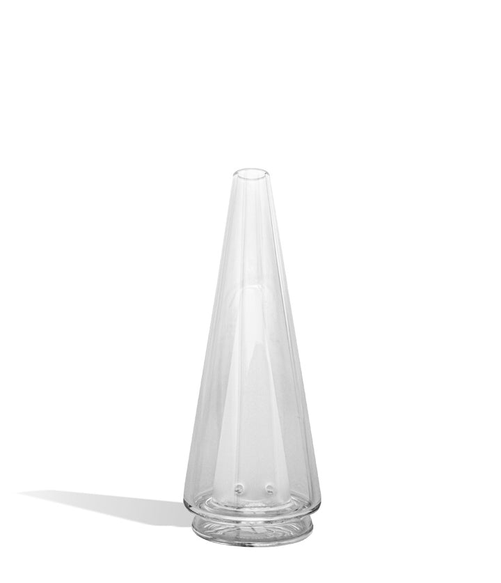 Clear Puffco Peak Pro Glass on white background