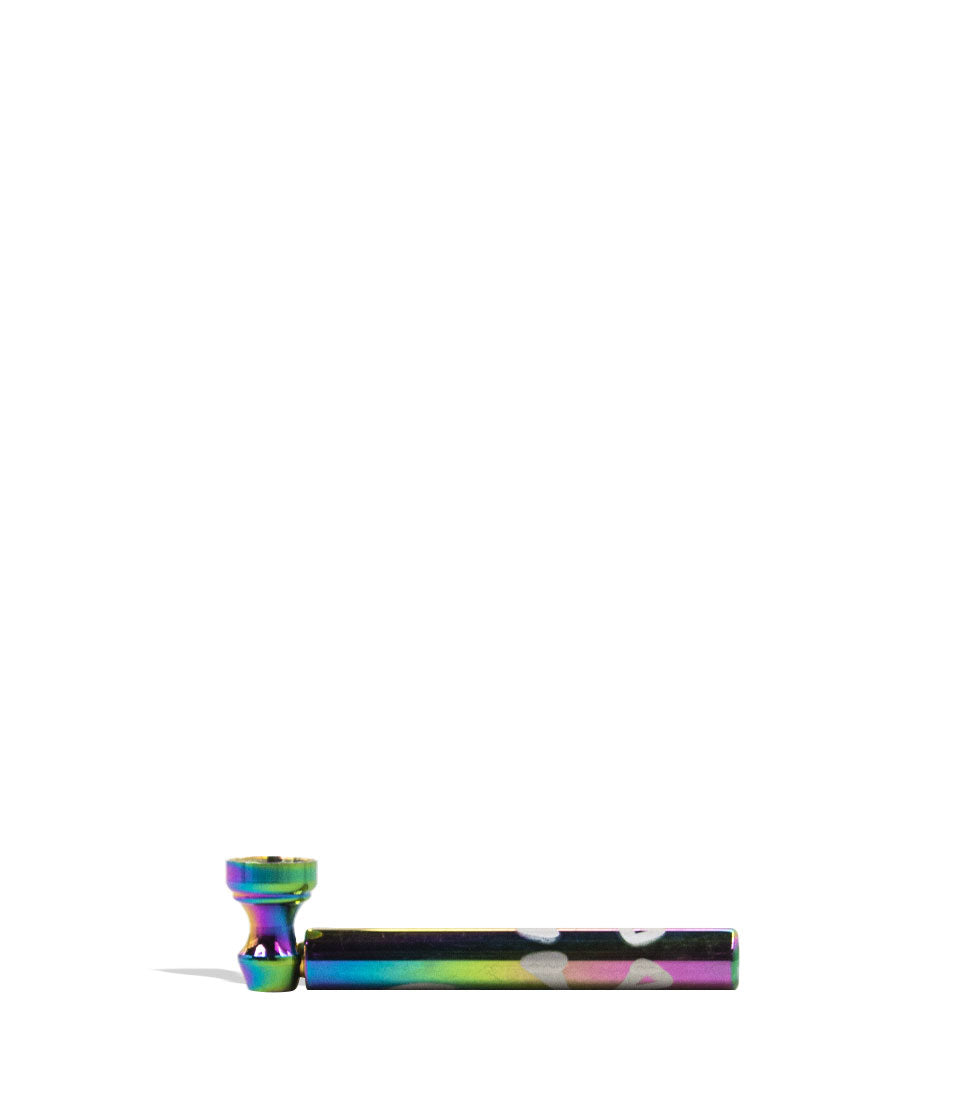 Rainbow Design Tobacco Pipe 24pk Single Front View on White Background