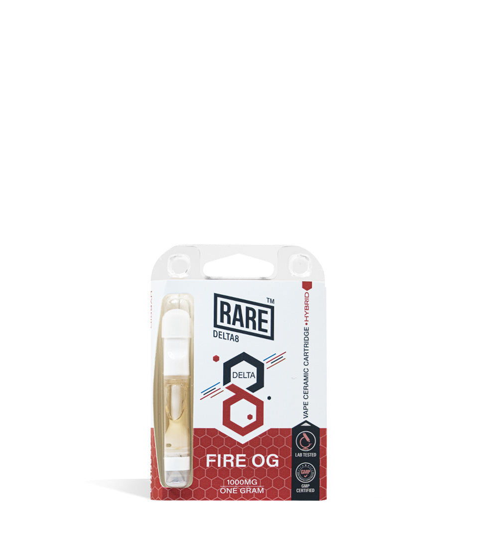 Fire OG Rare Bar 1g D8 Cartridge on white background